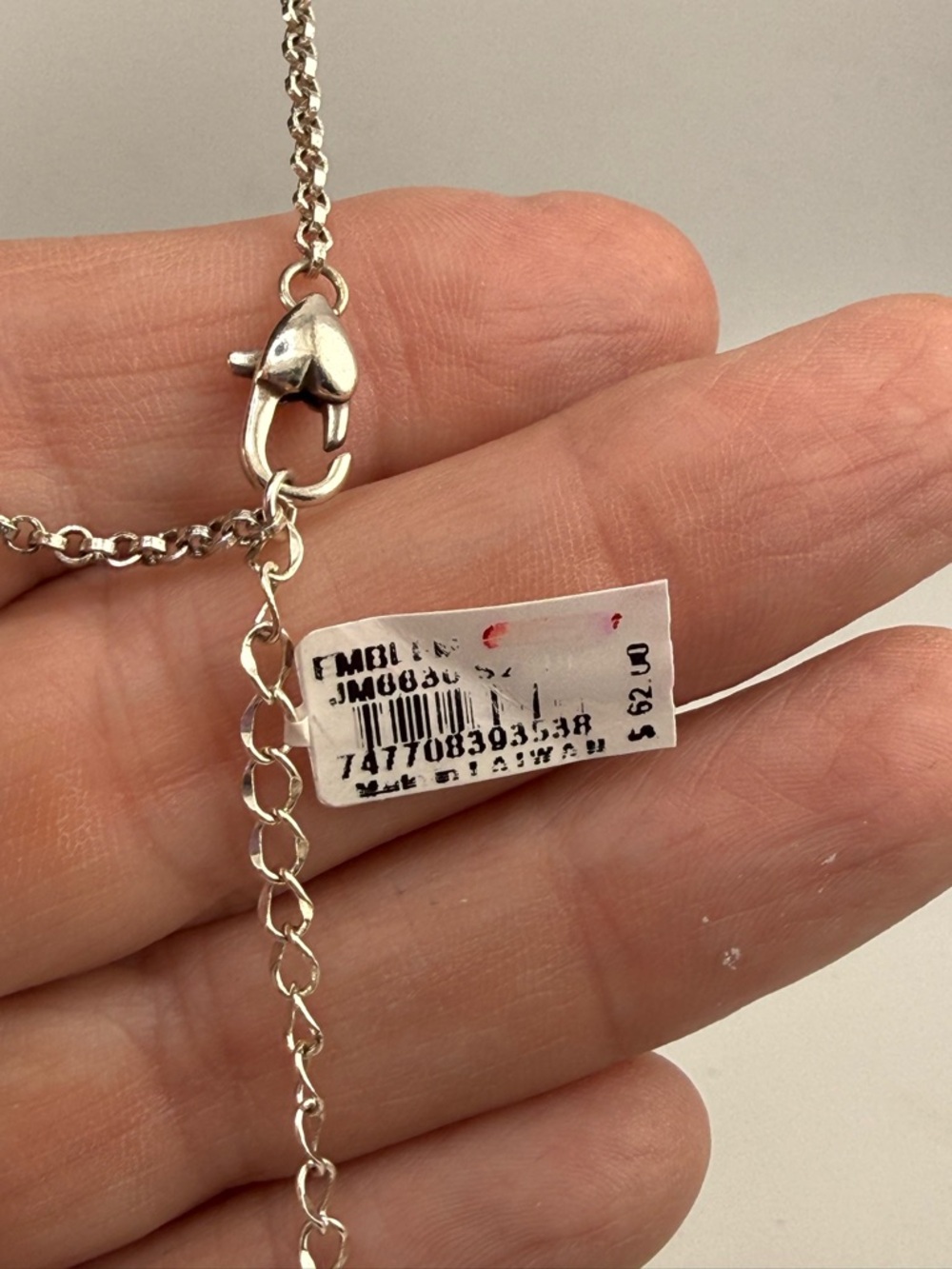 Brighton Best Mom Ever Necklace Silver Tone Engraved Dog Tag Pendant Gift Chain - Picture 4 of 5